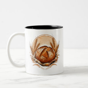 Tasse 2 Couleurs Pain de campagne artisanal au levain traditionnel 