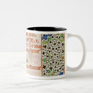 Tasse 2 Couleurs Pain de cuisson, d'un livre des heures