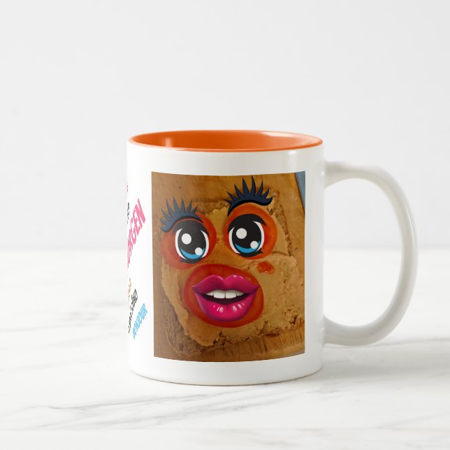Tasse 2 Couleurs Pain grillé Knutscher  (Droit)