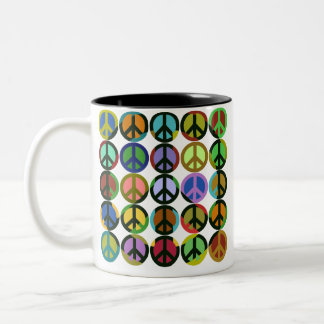 Tasse 2 Couleurs Paix