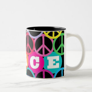 Tasse 2 Couleurs paix
