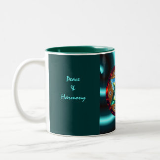 Tasse 2 Couleurs Paix &Harmony, Cin…