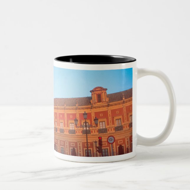 Tasse 2 Couleurs Palais de Telmo à Séville, Espagne siège de (Droit)