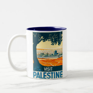 TASSE 2 COULEURS PALESTINE