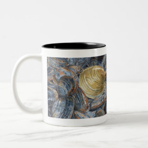 Tasse 2 Couleurs Palourdes et coquille de quahog