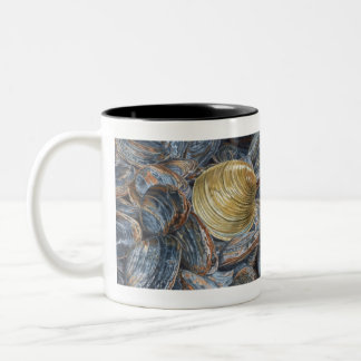 Tasse 2 Couleurs Palourdes et coquille de quahog