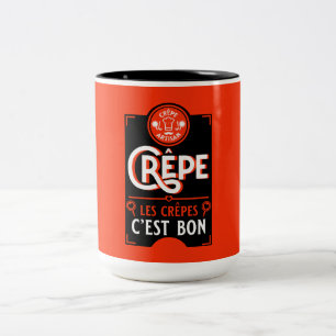 Tasse 2 Couleurs Pancakes français