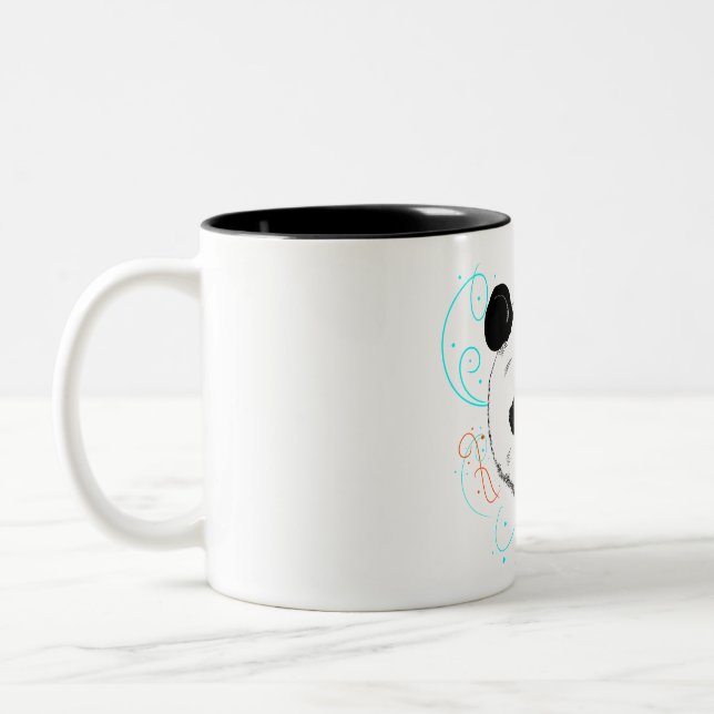 Tasse 2 Couleurs Panda (Gauche)