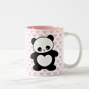 Tasse 2 Couleurs Panda Kawaii