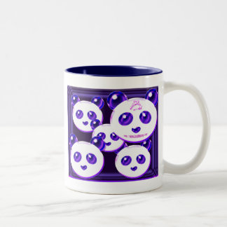 Tasse 2 Couleurs panda méga 9