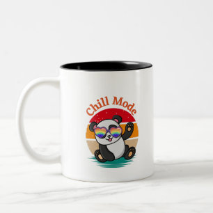 Tasse 2 Couleurs Panda mode refroidissement