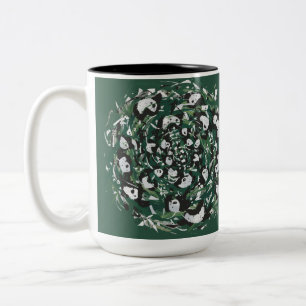 Tasse 2 Couleurs Panda-monium