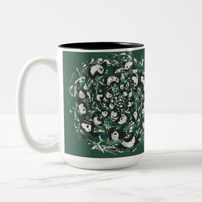 Tasse 2 Couleurs Panda-monium (Gauche)