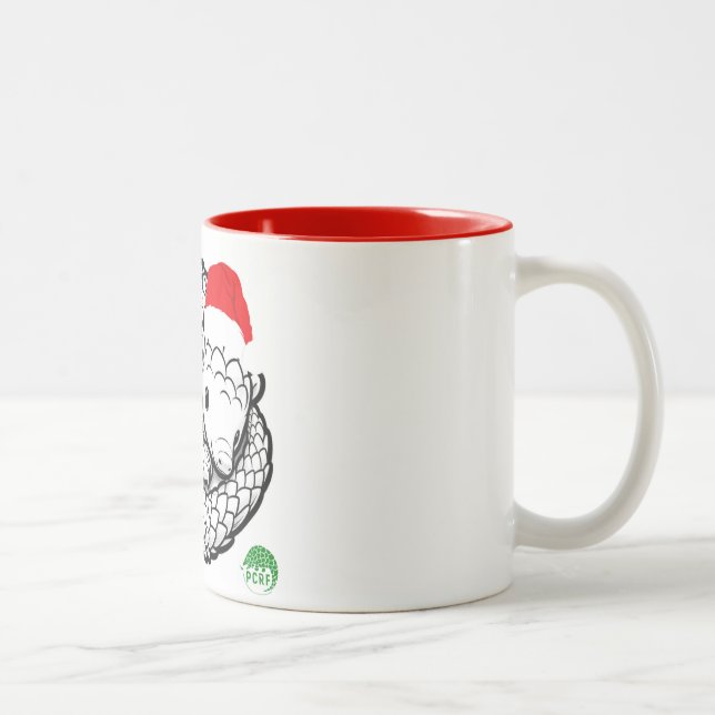 Tasse 2 Couleurs Pango Père Noël (Droit)
