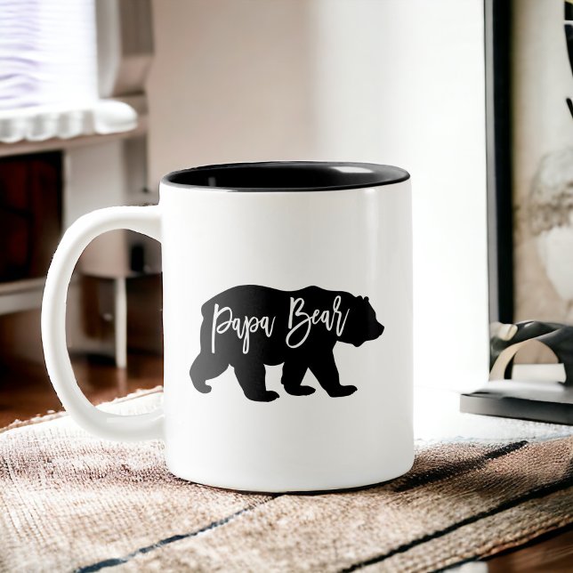 Tasse 2 Couleurs Papa Cool papa (Father's Day gift idea!)