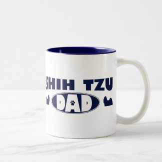 Tasse 2 Couleurs Papa de Shih Tzu