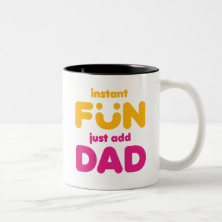 Tasse 2 Couleurs Papa instantané d'amusement