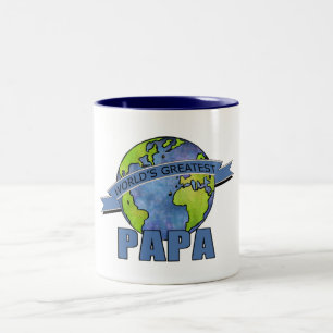 Tasse 2 Couleurs Papa le plus génial du monde