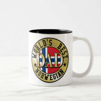 Tasse 2 Couleurs Papa norvégien