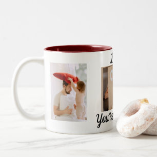 Tasse 2 Couleurs Papa, tu es mon héros