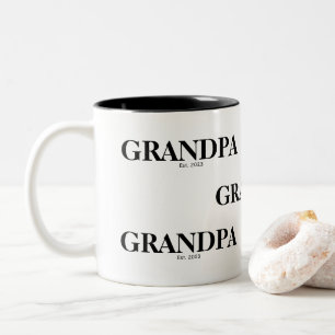 Tasse 2 Couleurs Papi est moderne