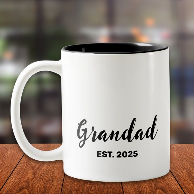 Tasse 2 Couleurs Papi Fondé  (Créateur téléchargé)