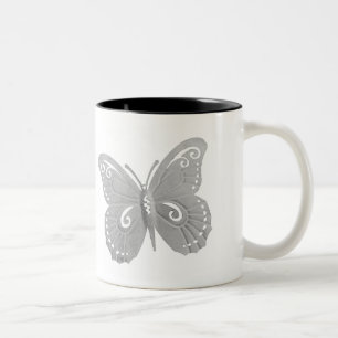 Tasse 2 Couleurs Papillon