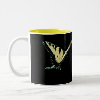 Tasse 2 Couleurs Papillon et Rose