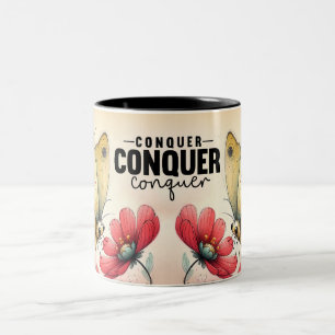 Tasse 2 Couleurs Papillon Inspirant Wrap