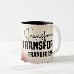 Tasse 2 Couleurs Papillon Inspirant Wrap