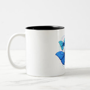 Tasse 2 Couleurs Papillons