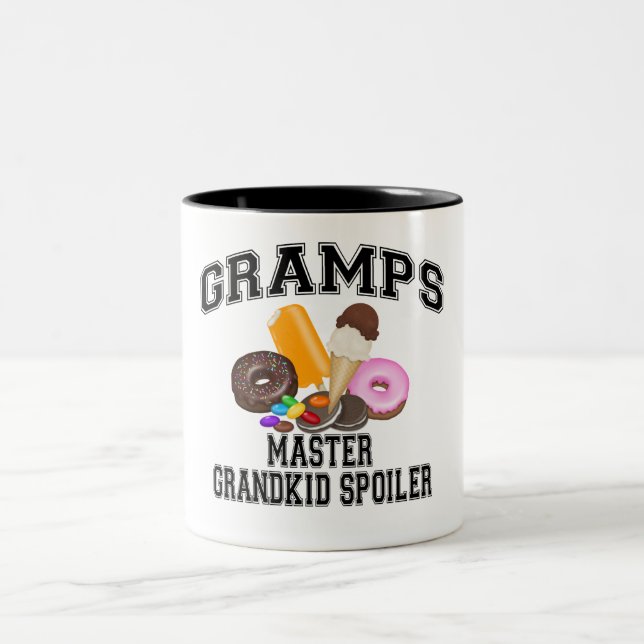 Tasse 2 Couleurs Papy de spoiler de Grandkid (Centre)