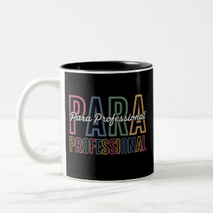 Tasse 2 Couleurs Para Paraprofessionnel Paraéducateur Premier Jour