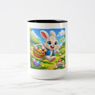Tasse 2 Couleurs Parables4Kids Lapin de Pâques