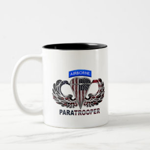 Tasse 2 Couleurs Parachutiste aéroporté