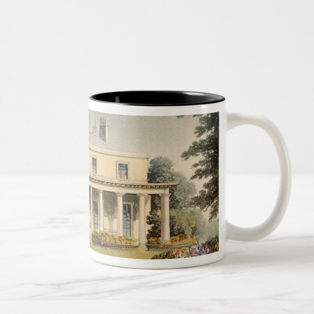 Tasse 2 Couleurs Parc de Wimbledon, R de R. Ackermann's (1764-1834) (Droit)