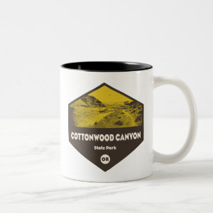 Tasse 2 Couleurs Parc d'État de Cottonwood Canyon Oregon