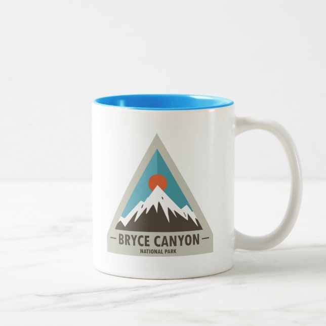 Tasse 2 Couleurs Parc national de Bryce Canyon (Droit)