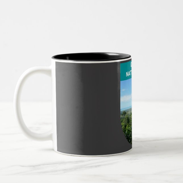 Tasse 2 Couleurs Parc national de Daintree - Australie (Gauche)