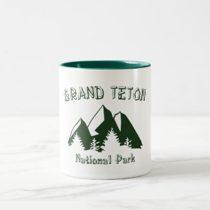 Tasse 2 Couleurs Parc national de Grand Teton