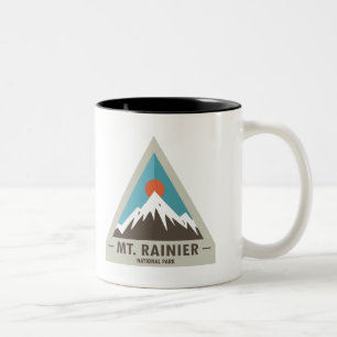 Tasse 2 Couleurs Parc national de mont Rainier