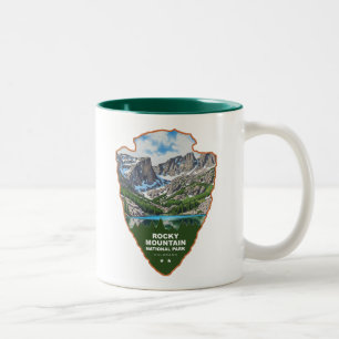 Tasse 2 Couleurs Parc national de Rocky Mountain Colorado Arrowhead