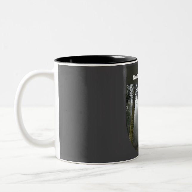 Tasse 2 Couleurs Parc national de Sequoia - Printemps humide (Gauche)