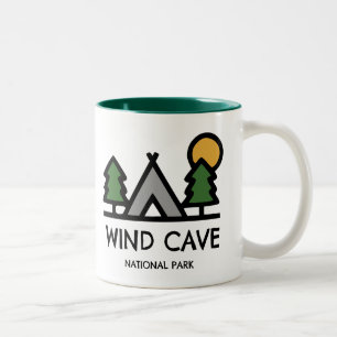 Tasse 2 Couleurs Parc national de Wind Cave