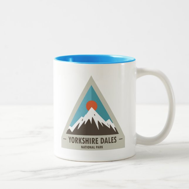 Tasse 2 Couleurs Parc national de Yorkshire Dales (Droit)