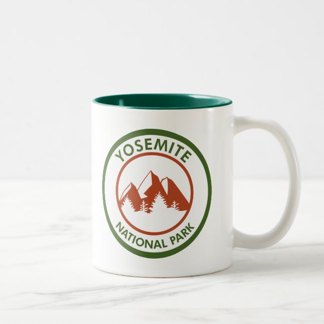 Tasse 2 Couleurs Parc national de Yosemite (Droit)