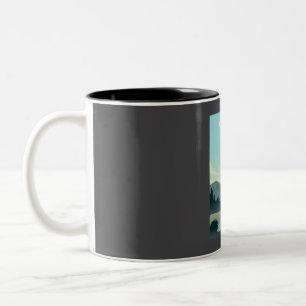 Tasse 2 Couleurs Parc national de Yosemite California Nature Travel