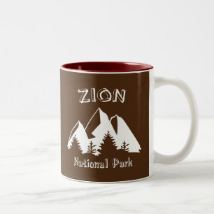 Tasse 2 Couleurs Parc national de Zion