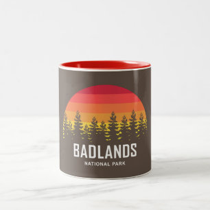 Tasse 2 Couleurs Parc national des Badlands
