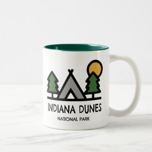 Tasse 2 Couleurs Parc national des dunes d'Indiana